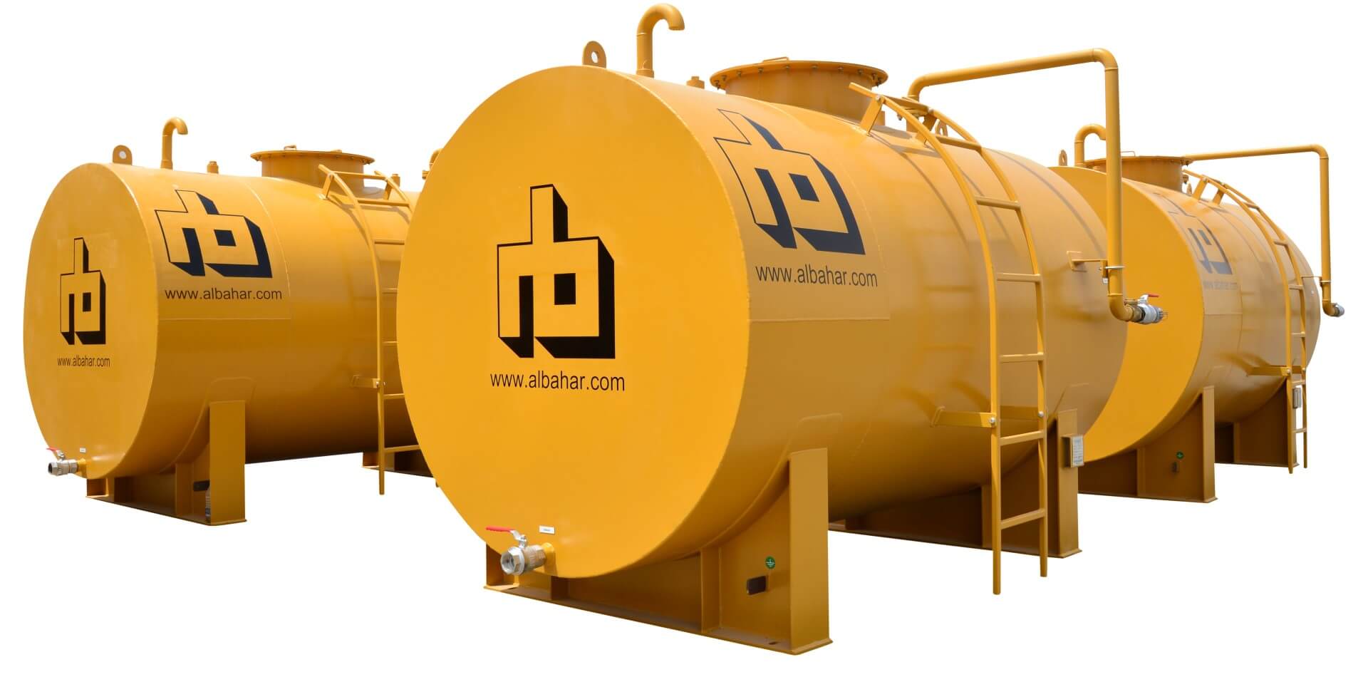 Diesel storage tank - max. 60 l/min - numak srl - carbon steel / horizontal