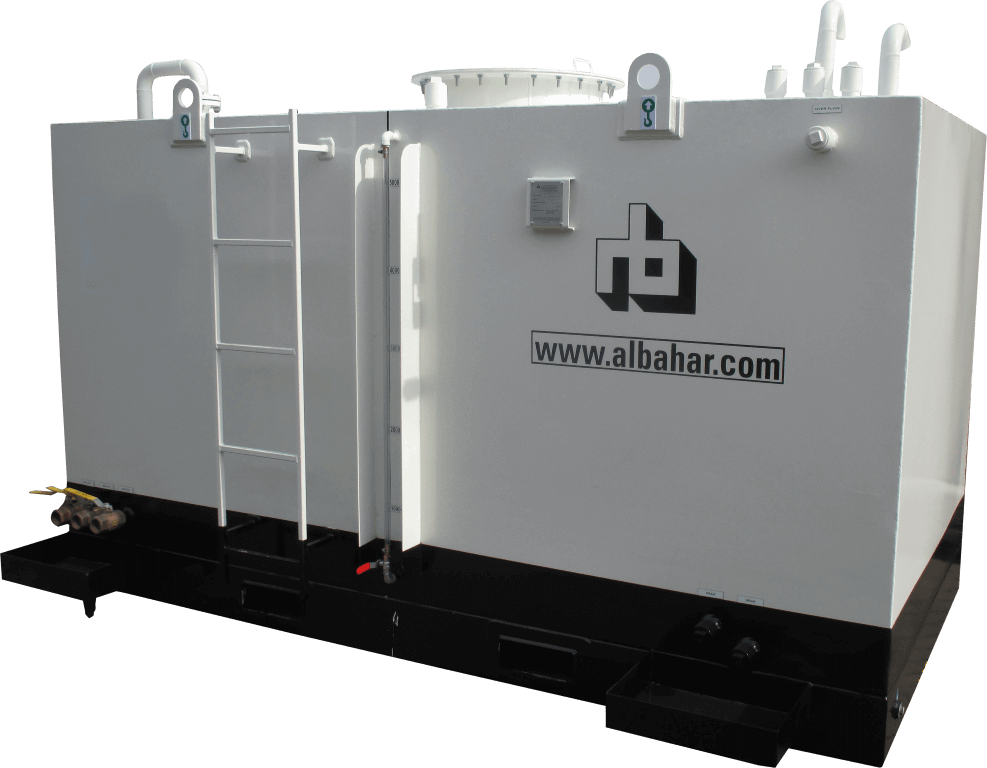 rectangular fuel storage tank  - Double Wall Fuel Tanks