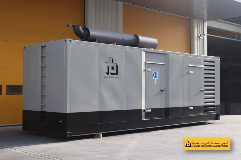 Generator Enclosure with Stainless Steel Muffler 768x512 - Al Bahar MCEM Gallery